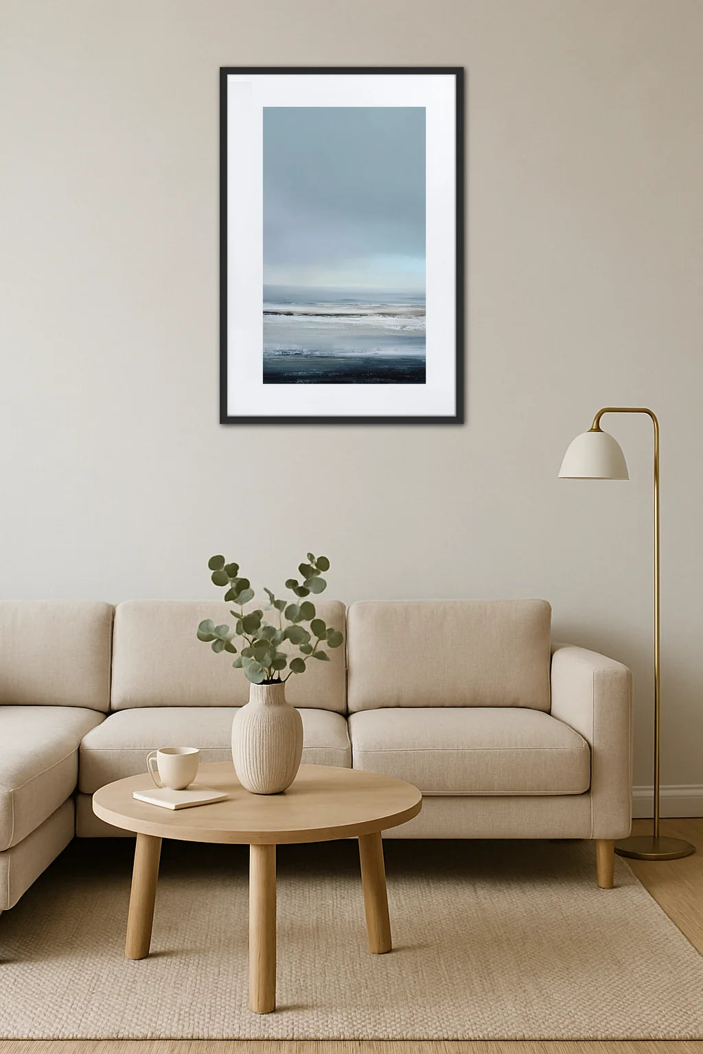 Tableau Abstrait Simple