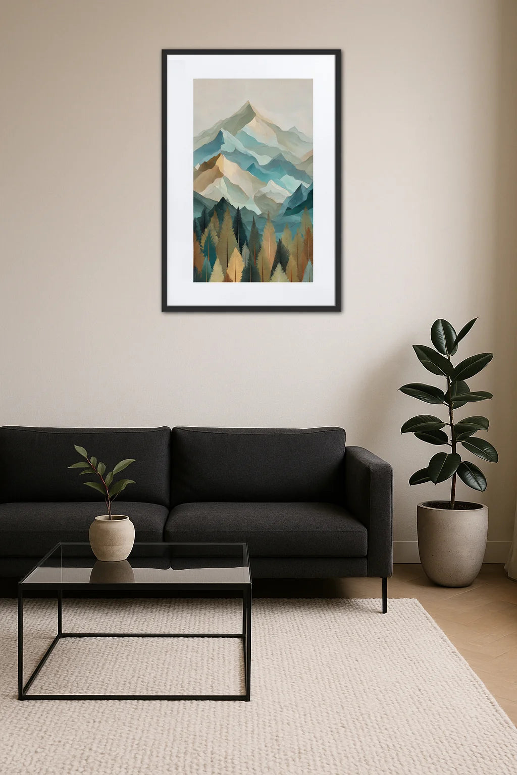 Tableau Ambiance Montagne