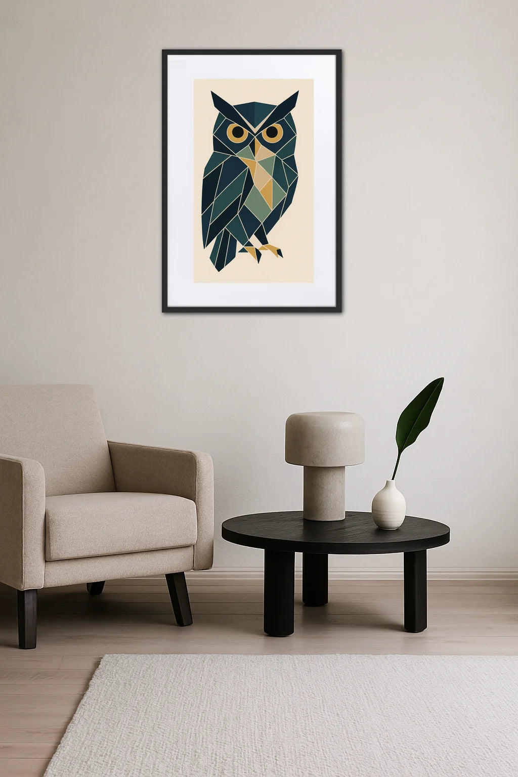 Tableau Animaux Géométrique