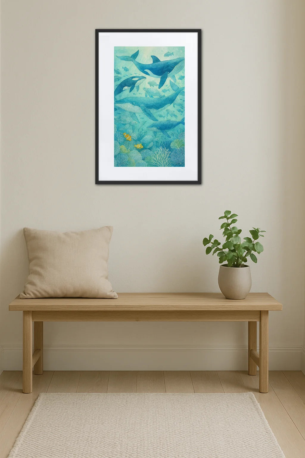 Tableau Animaux Marins