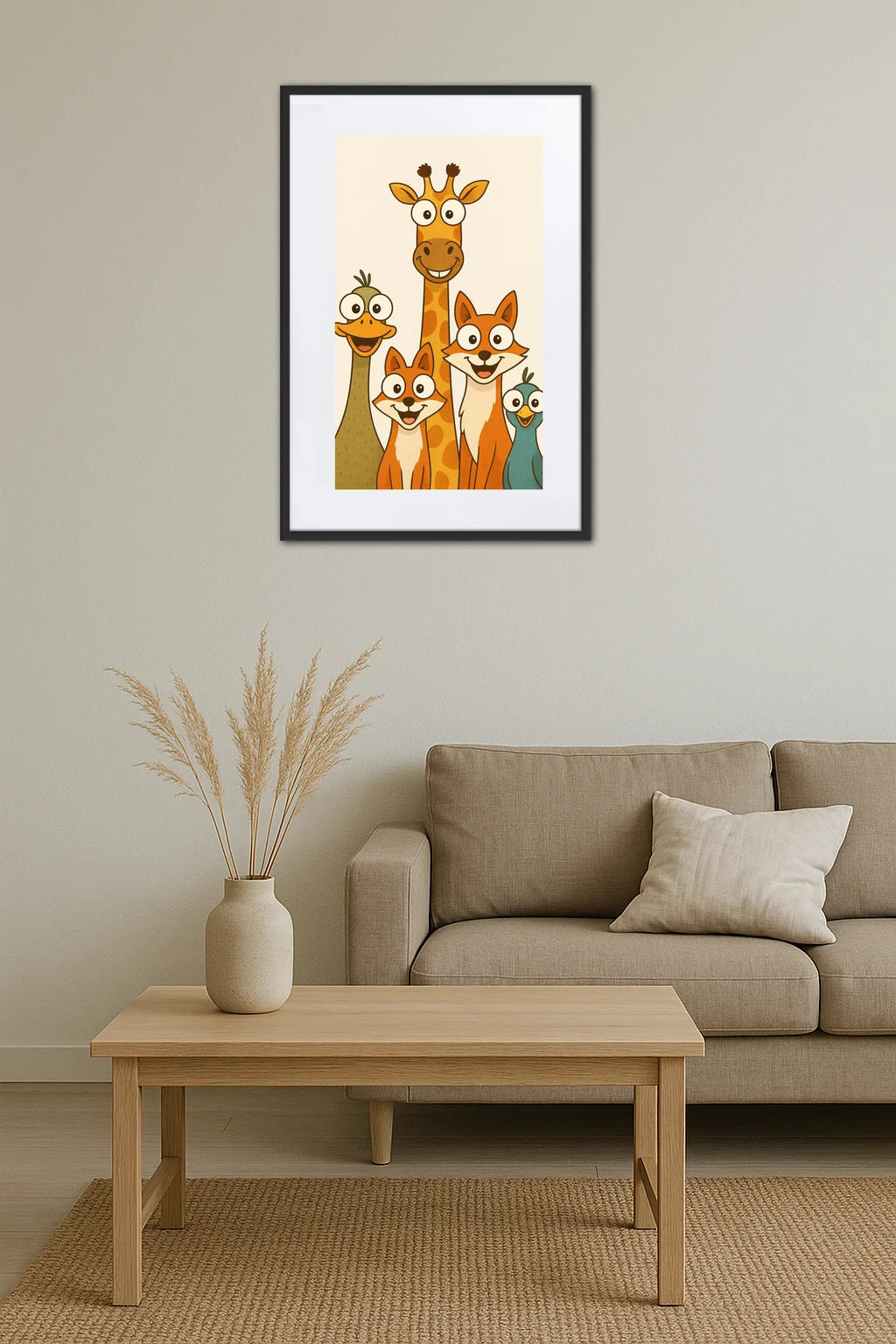 Tableau Animaux Rigolos