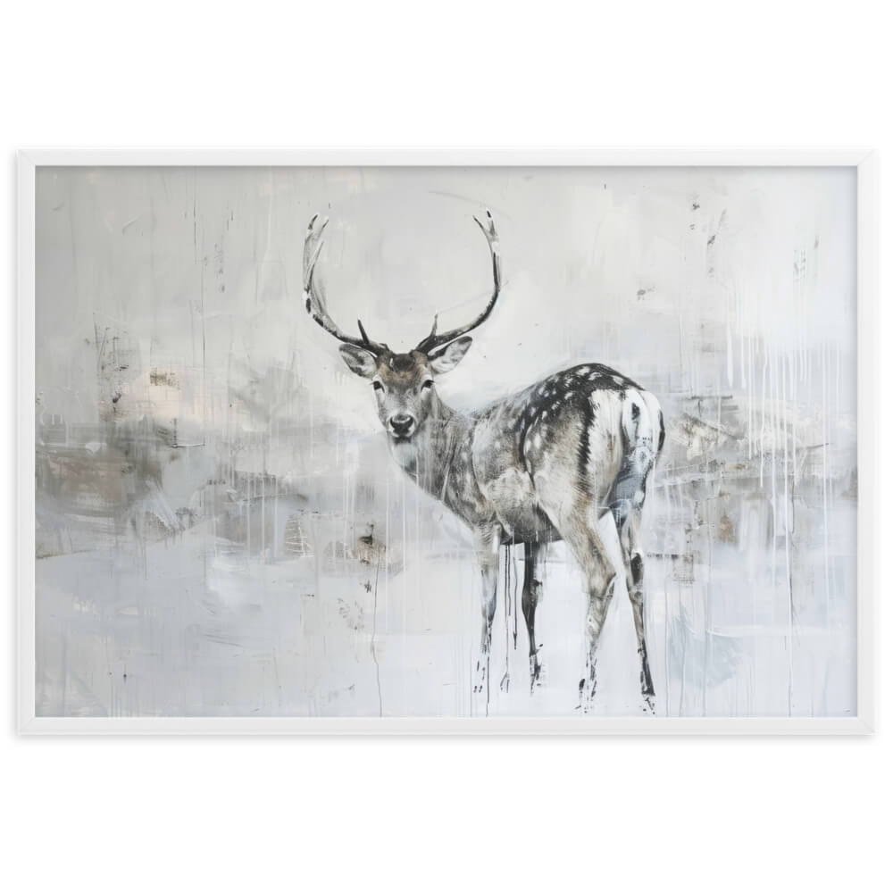 Tableau Cerf Contemporain