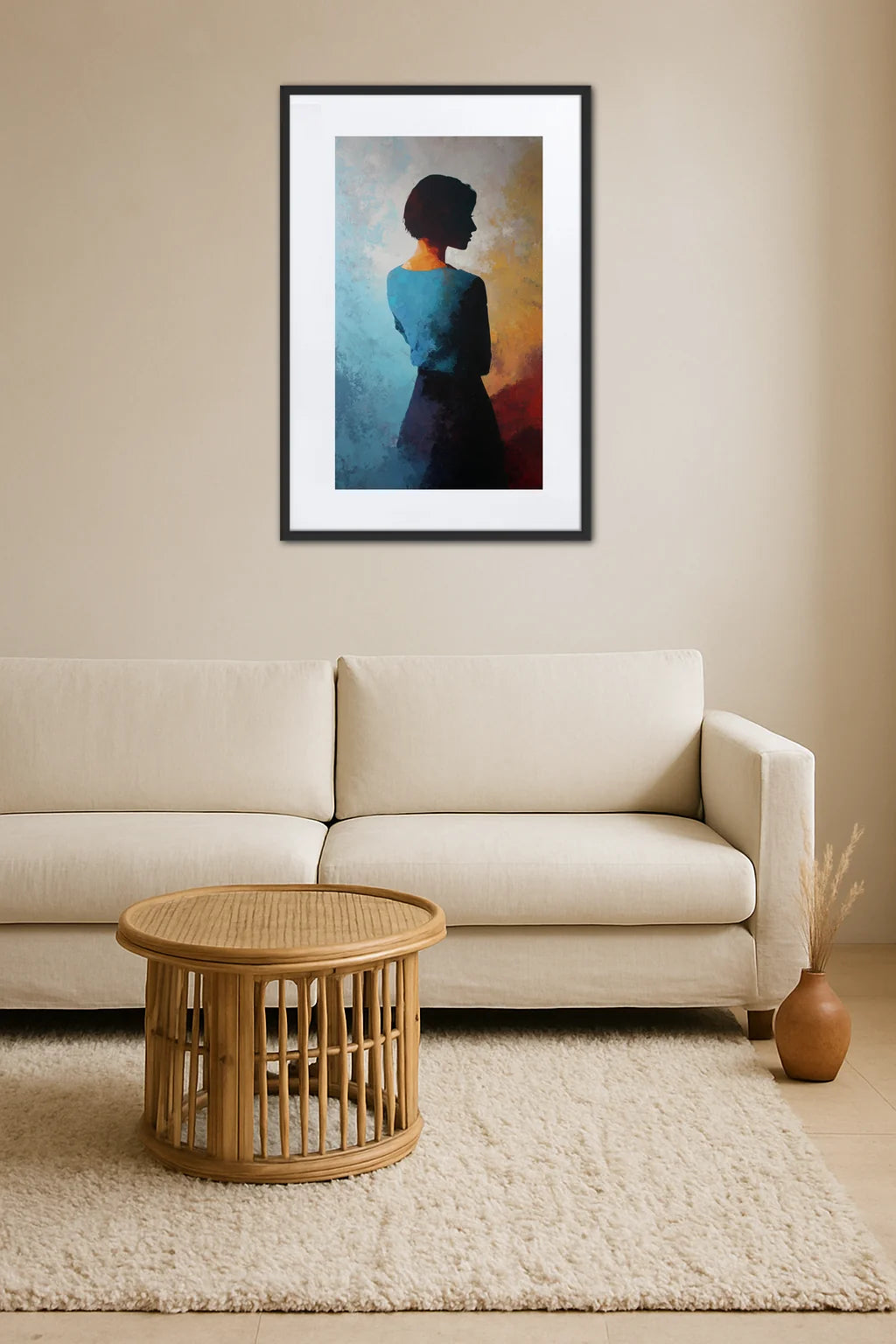 Tableau Contemporain Figuratif