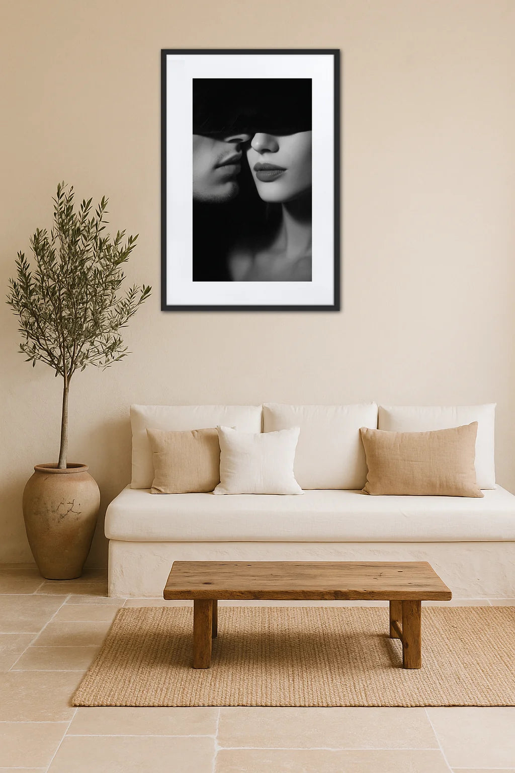 Tableau Homme Femme Noir Et Blanc