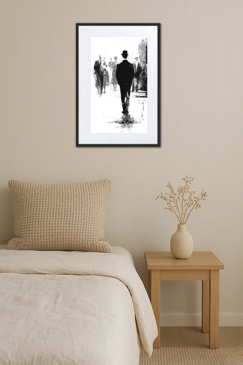Tableau Impressionniste Noir Et Blanc