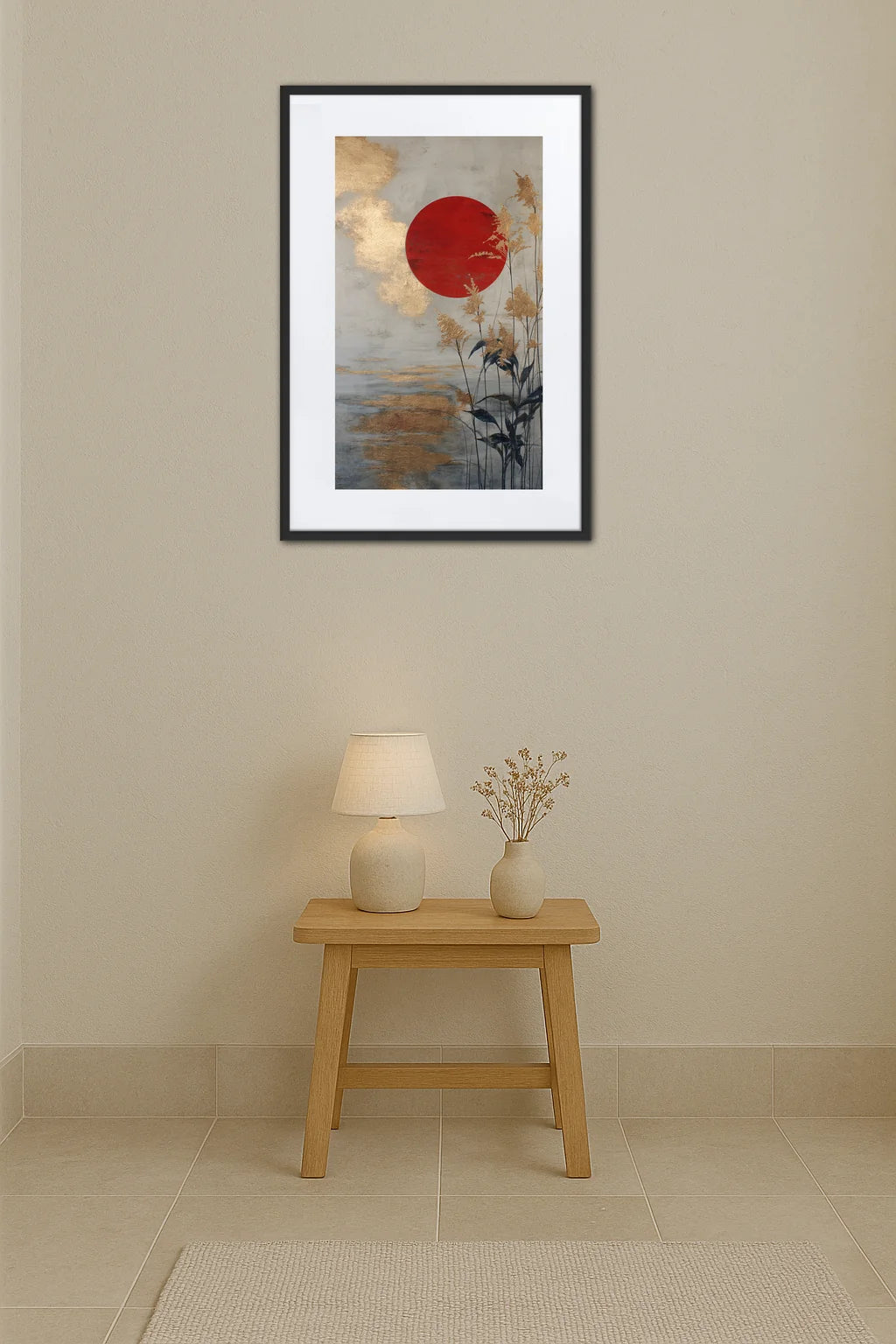 Tableau Japonais Contemporain