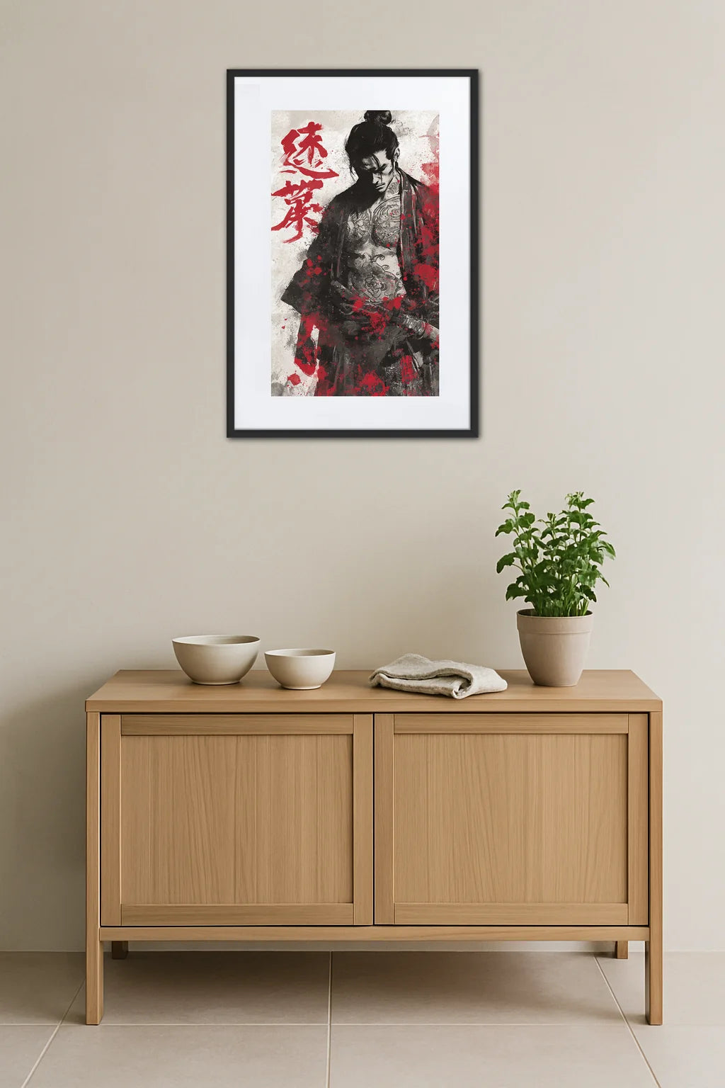 Tableau Japonais Homme