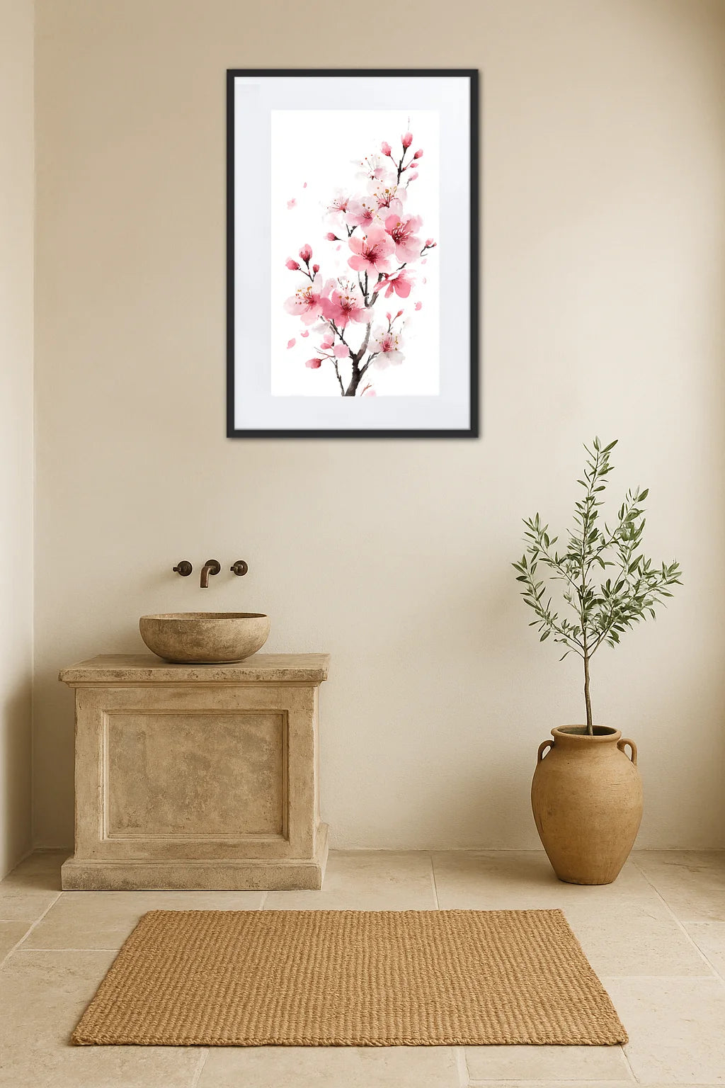 Tableau Japonais Sakura