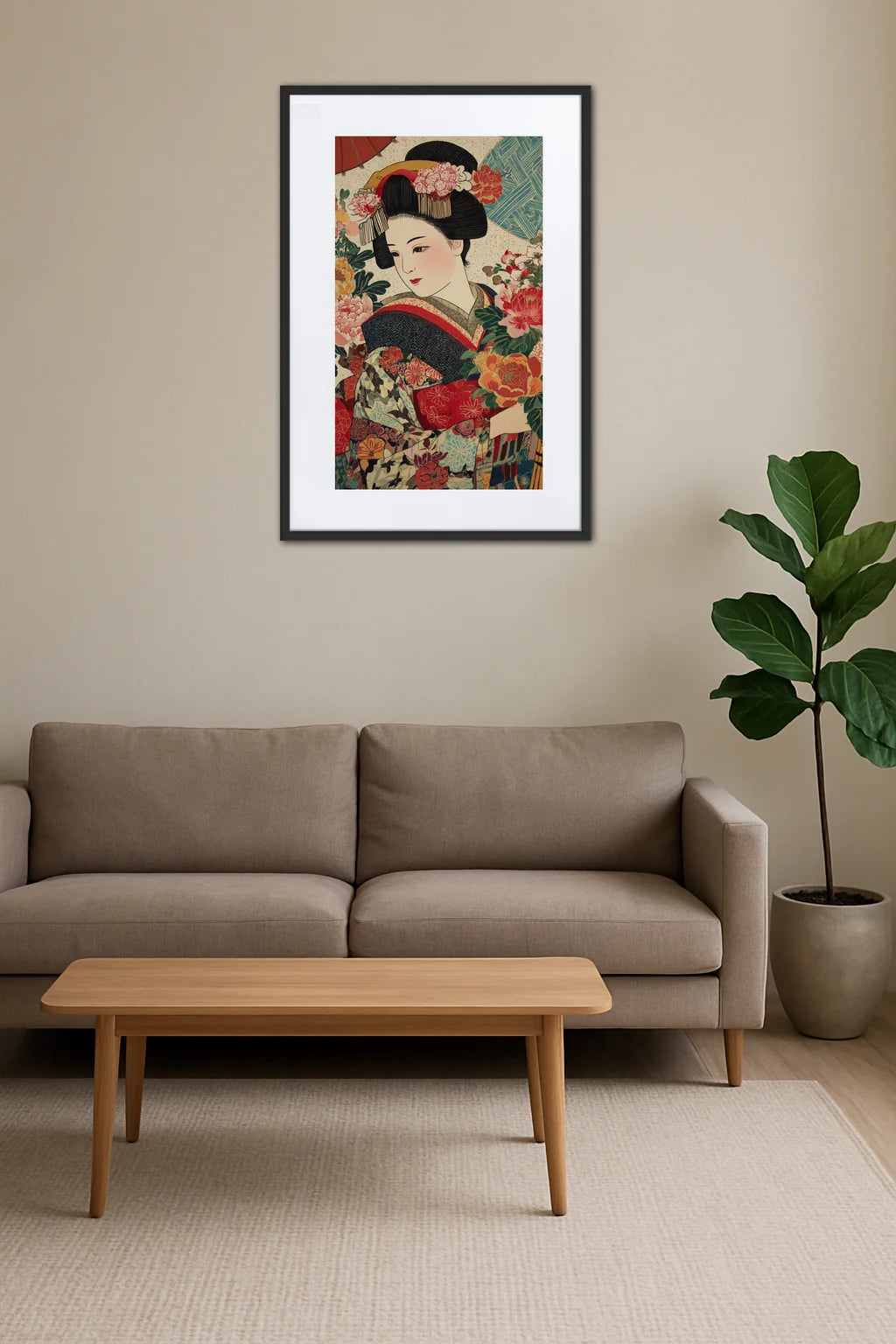 Tableau Japonais Vintage