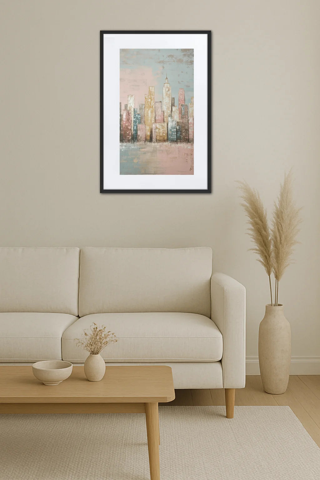 Tableau New York Coloré