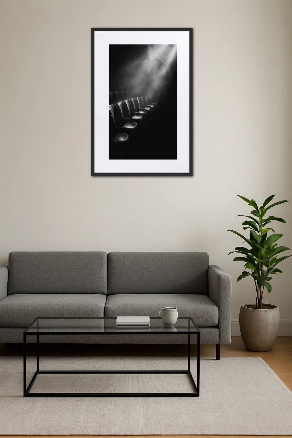 Tableau Noir Et Blanc Cinema