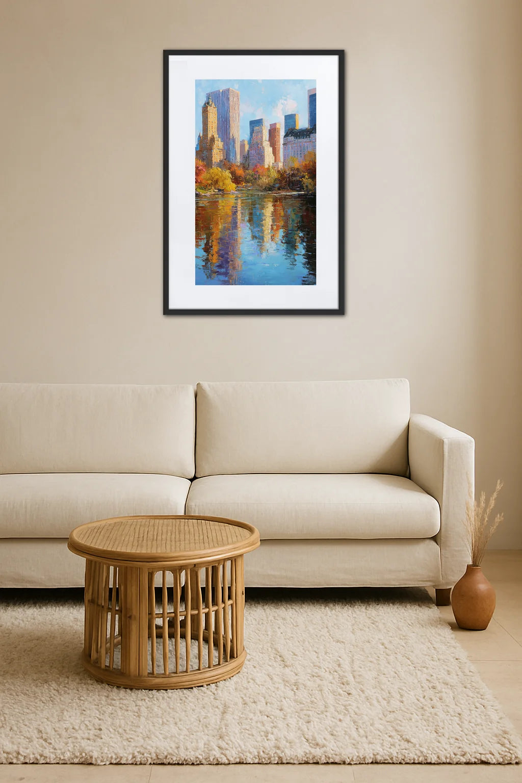 Tableau Paysage New York