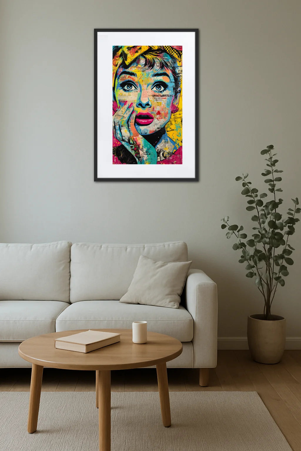 Tableau Pop Art Coloré