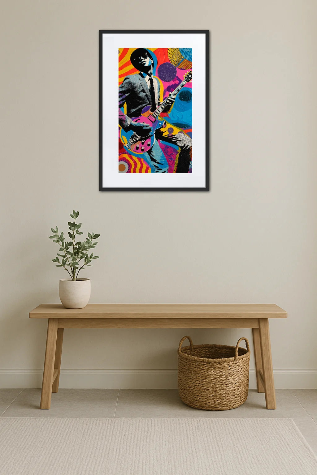 Tableau Pop Art Musique