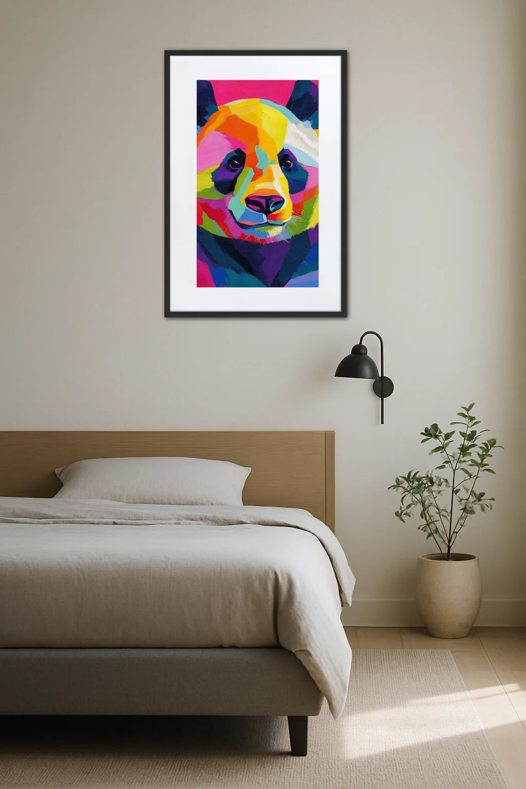 Tableau Pop Art Panda