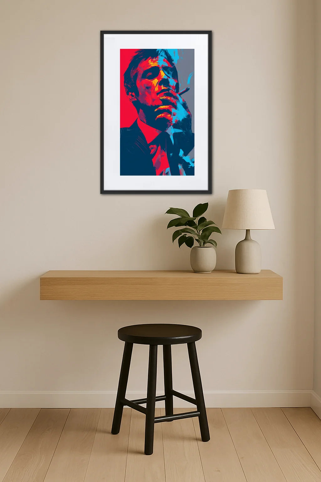 Tableau Pop Art Tony Montana