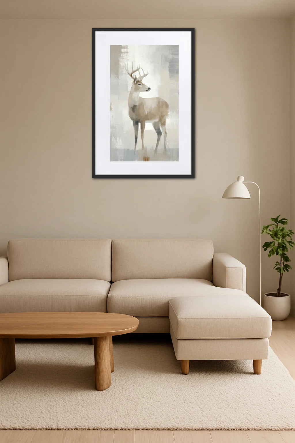 Tableau Scandinave Cerf