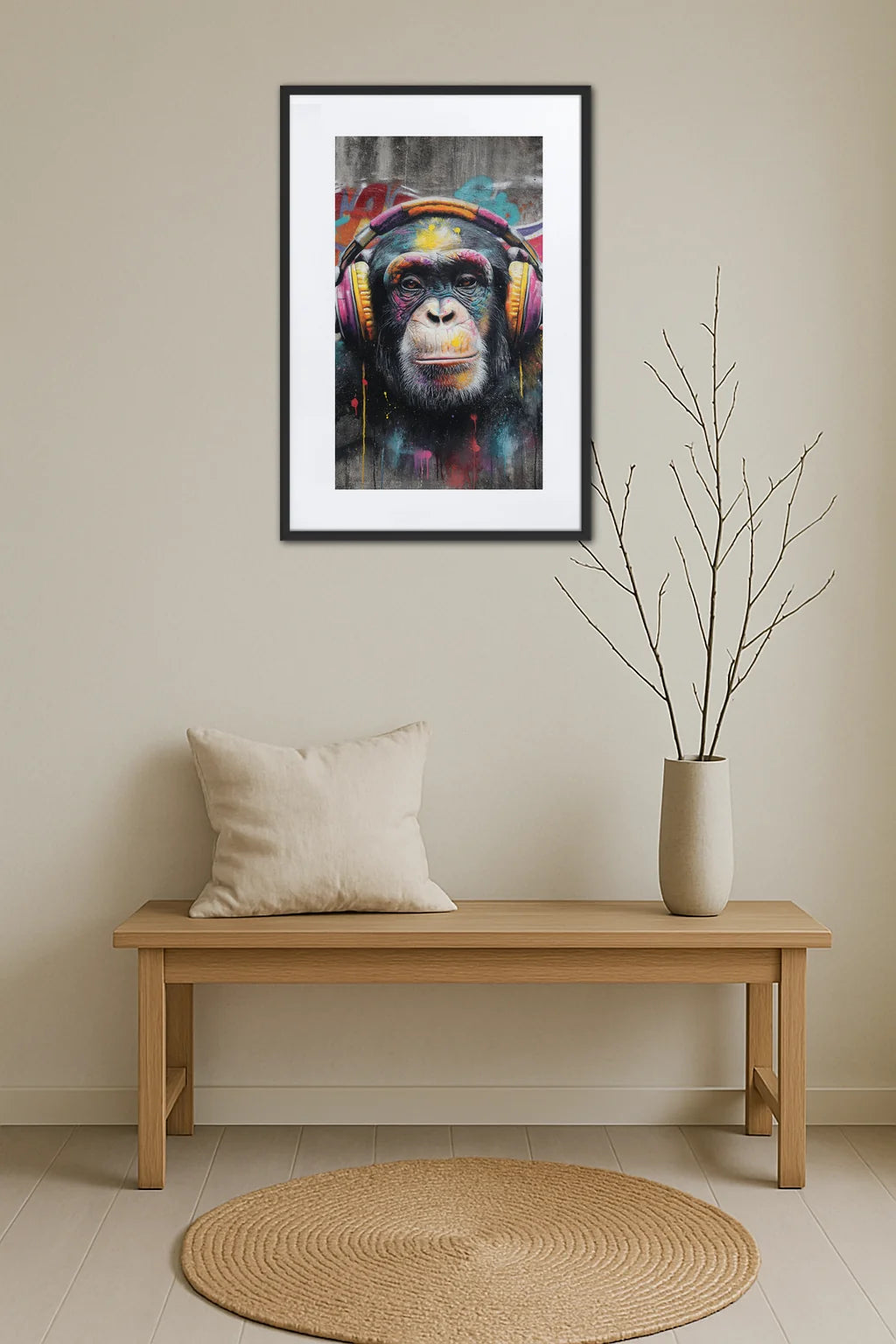 Tableau Singe Street Art