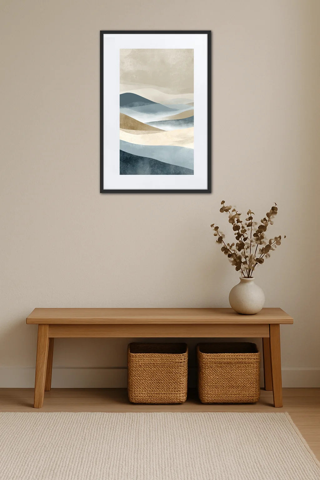 Tableau Style Montagne