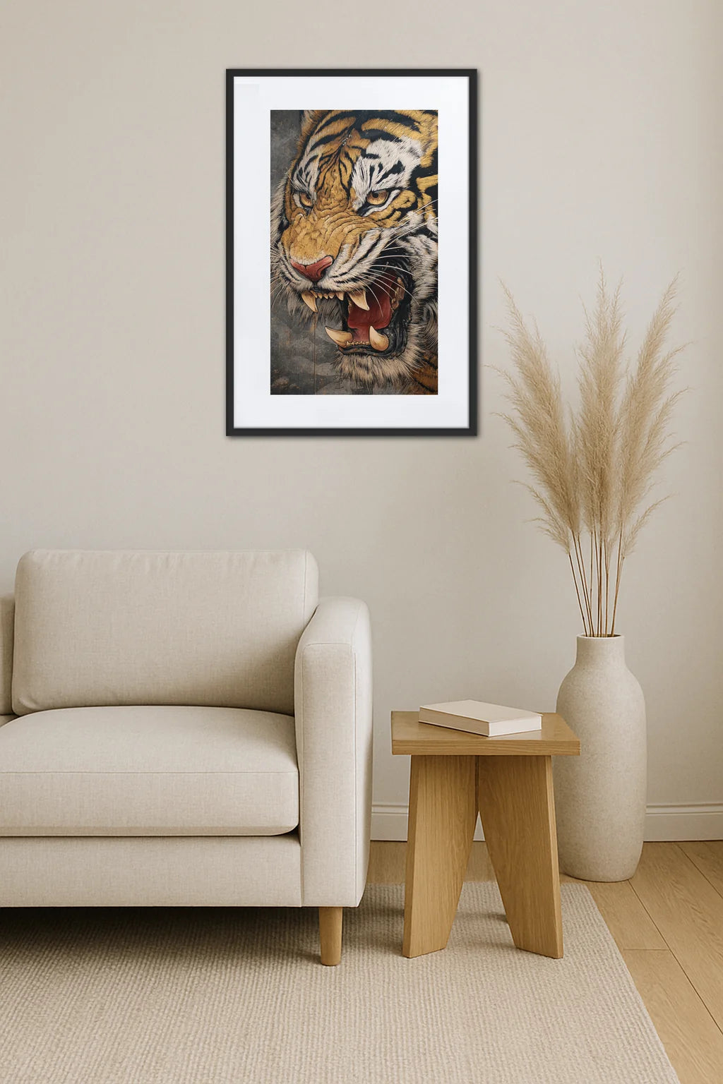 Tableau Tigre Japonais