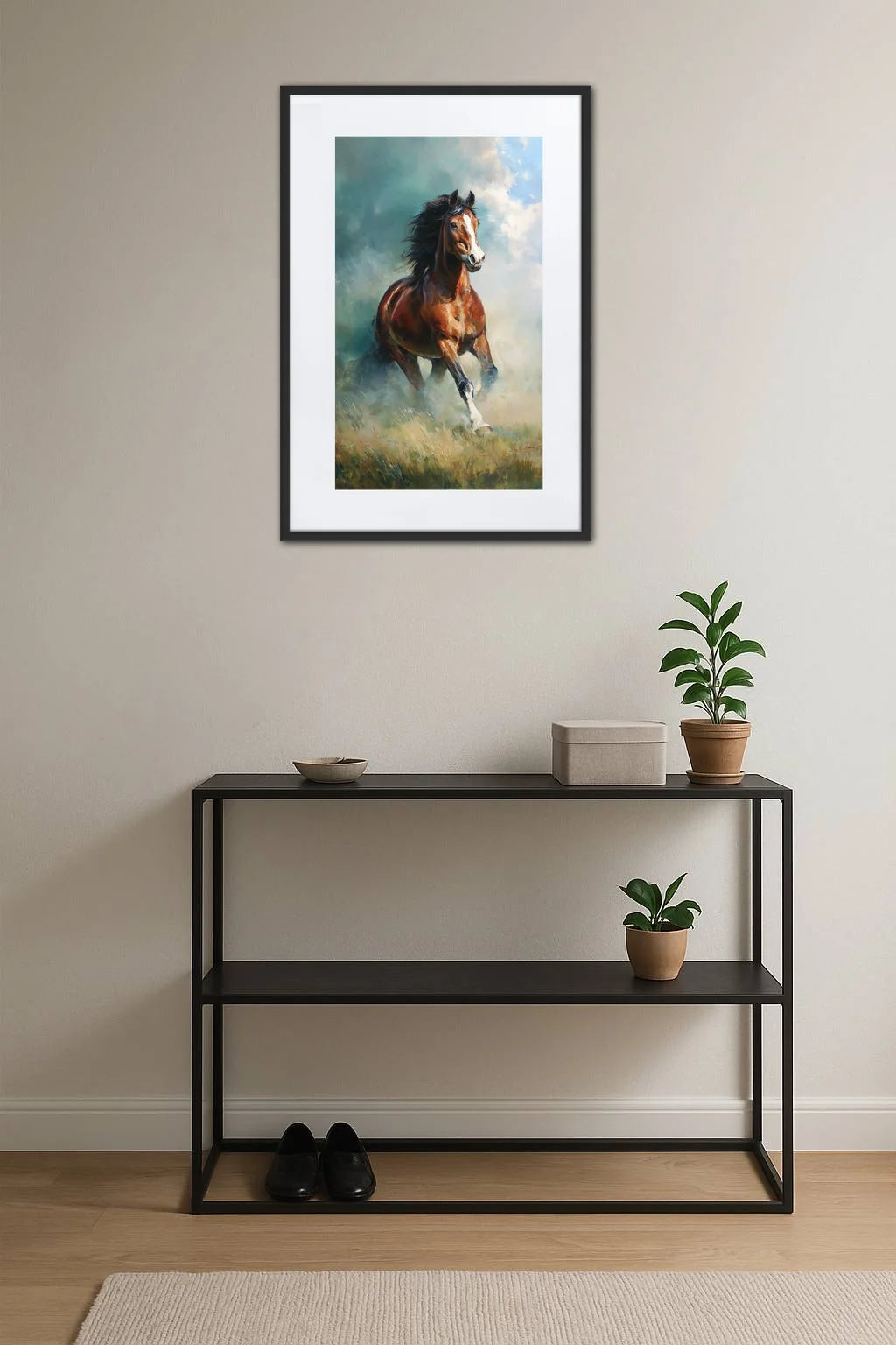 Tableau Toile Cheval