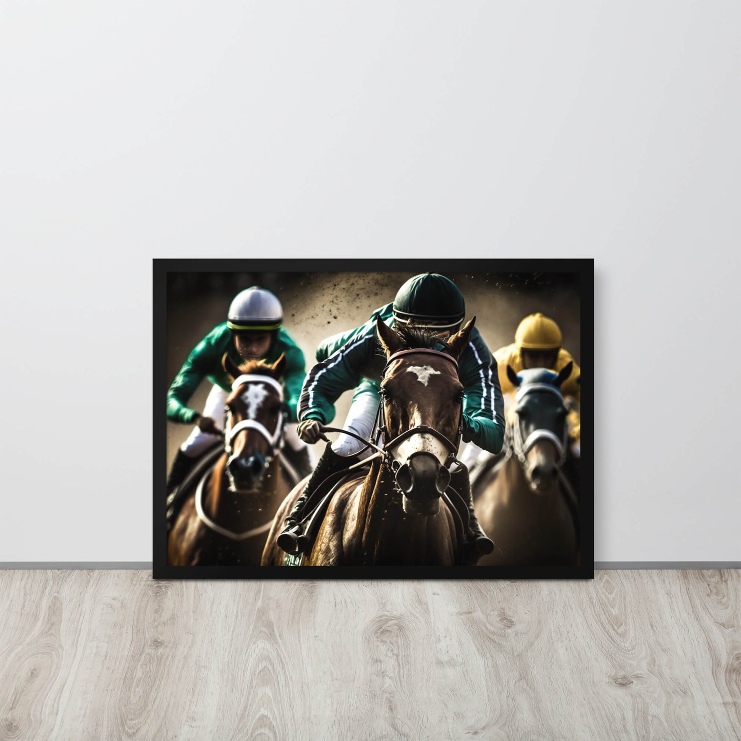 Tableau Cheval De Course