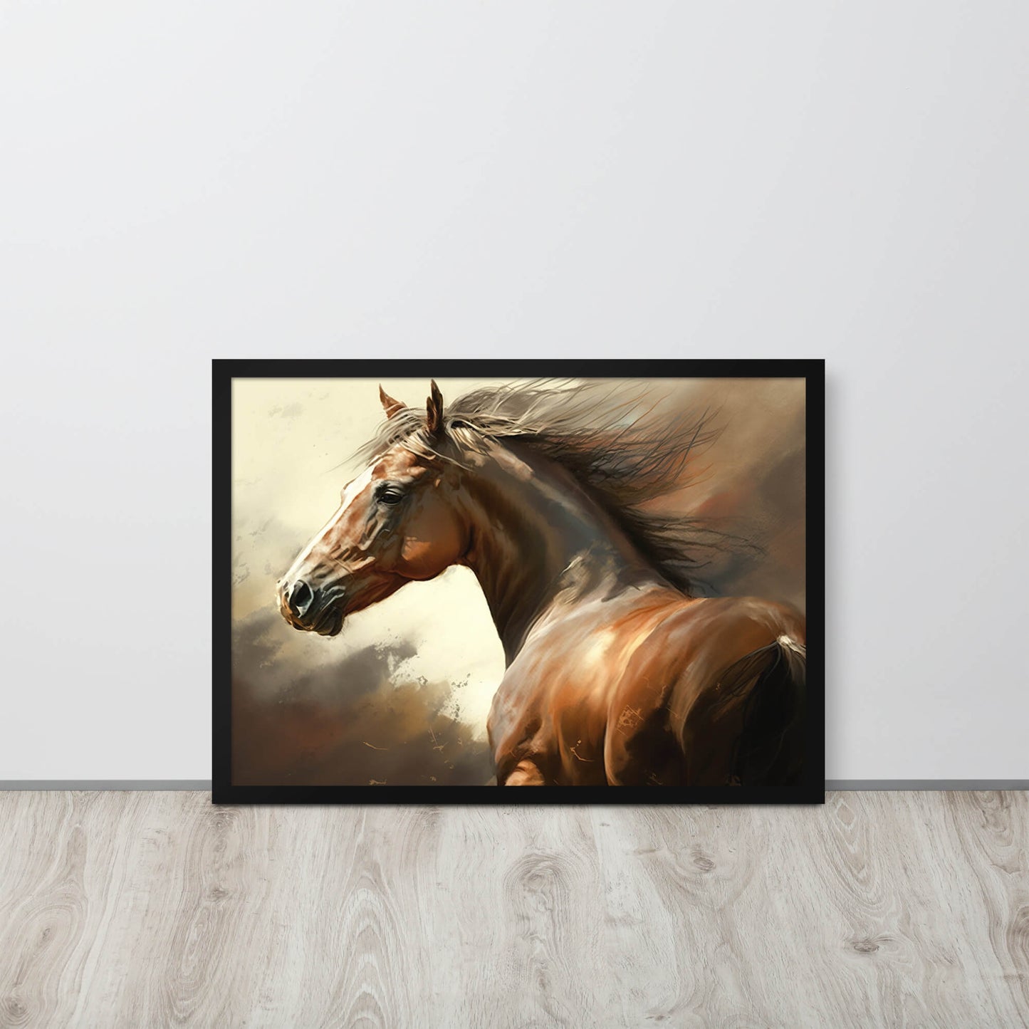 Tableau Cheval Peinture