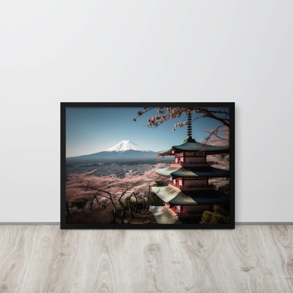 Tableau Japonais Mont Fuji