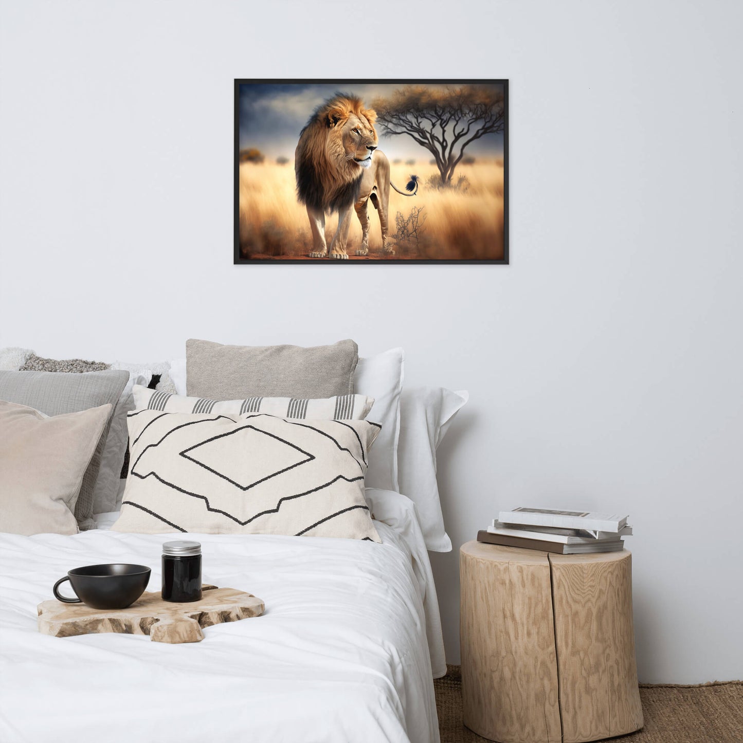 Tableau Avec Un Lion