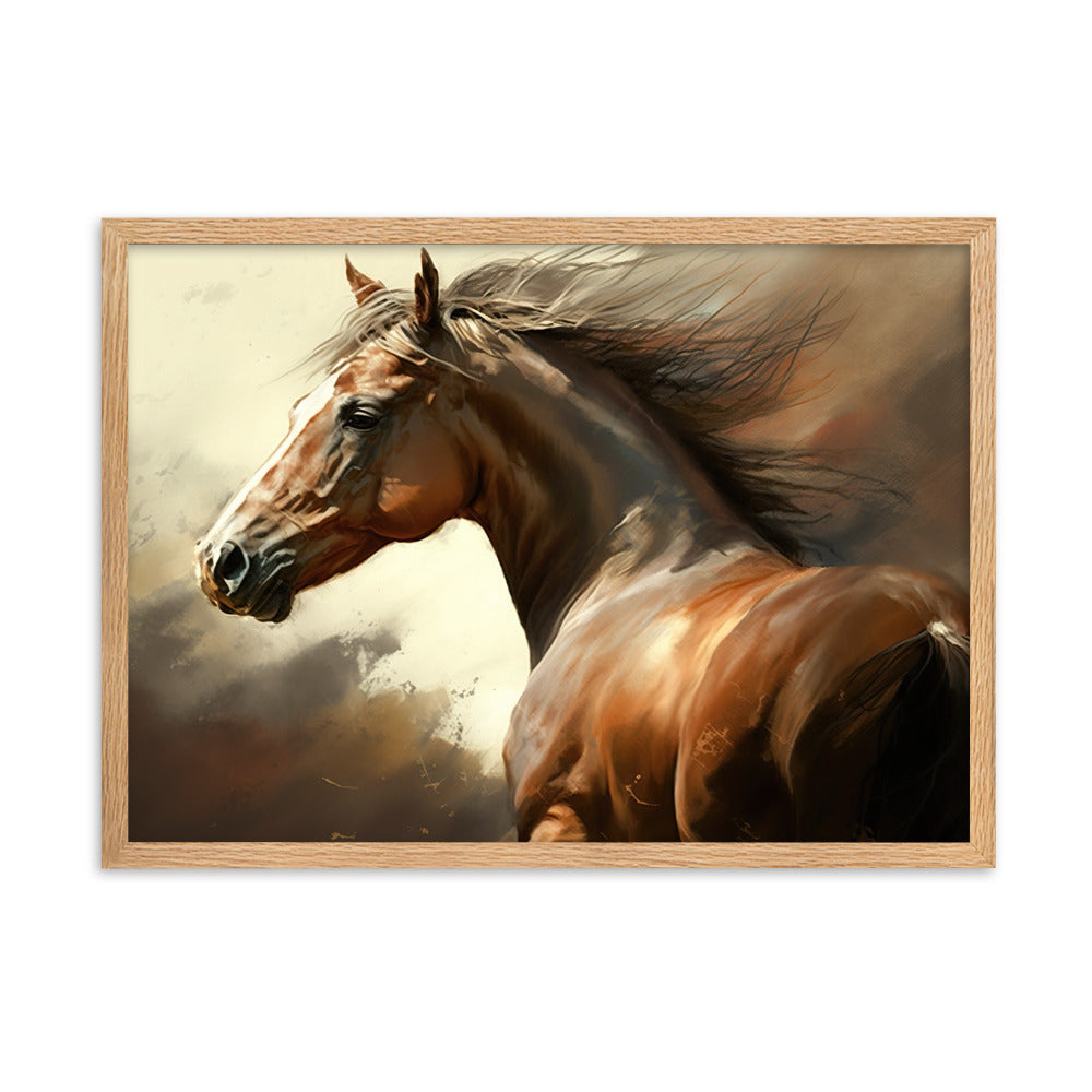 Tableau Cheval Peinture
