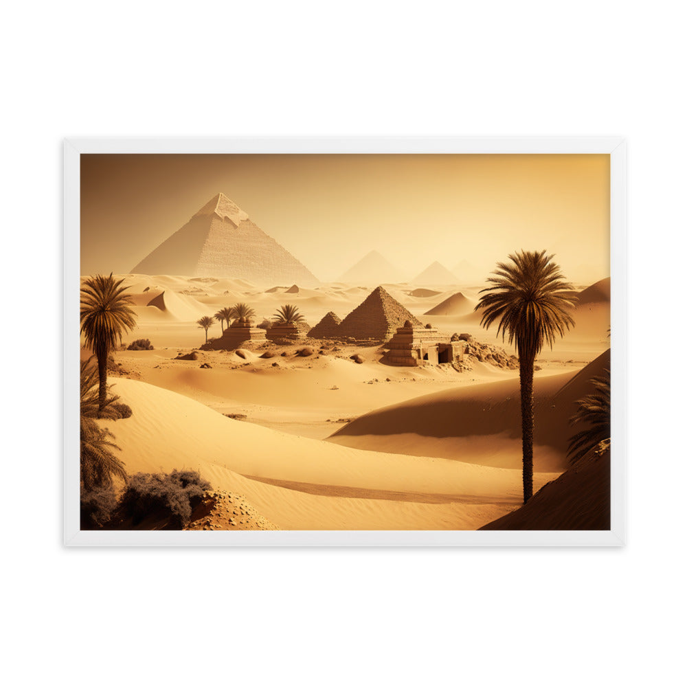 Tableau Paysage Egyptien
