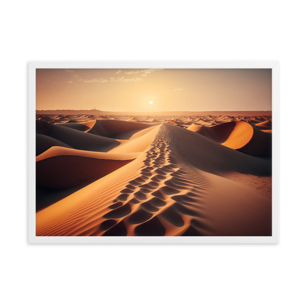 Tableau Paysage Désert