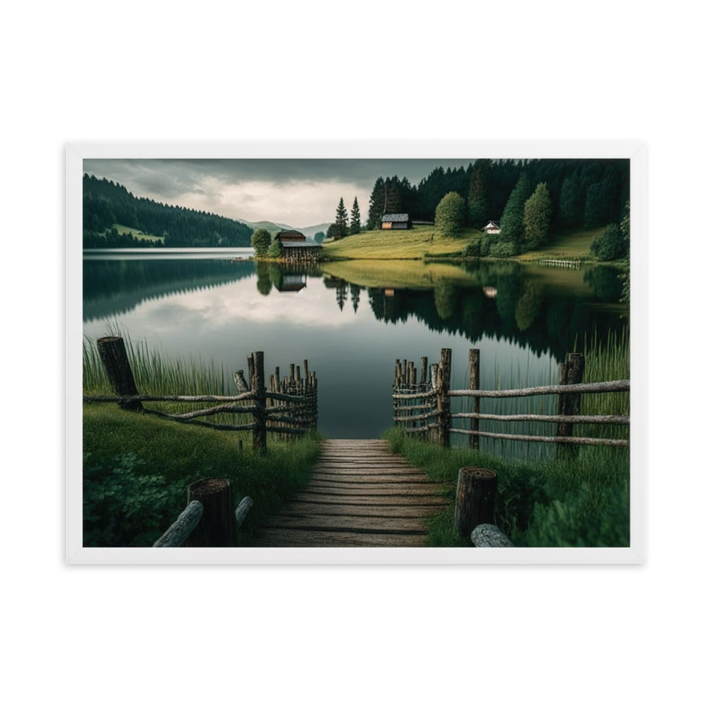 Tableau Paysage Lac