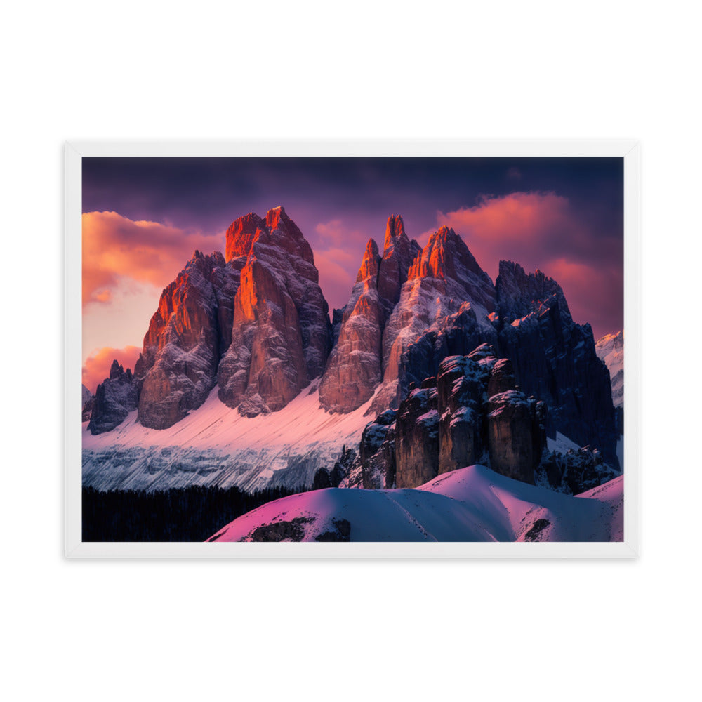 Tableau Paysage Italien (Dolomites)