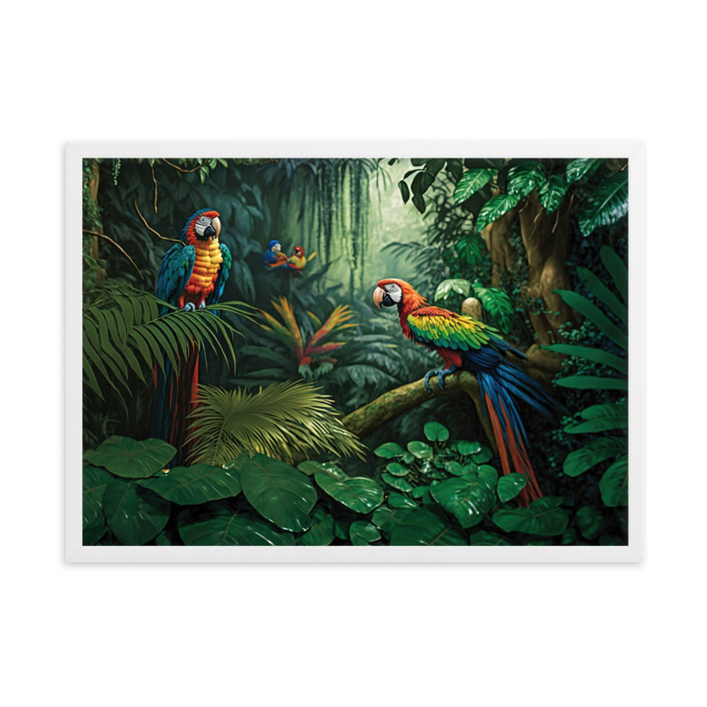 Tableau Paysage Exotique