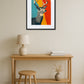 Tableau Cerf Pop Art Vintage