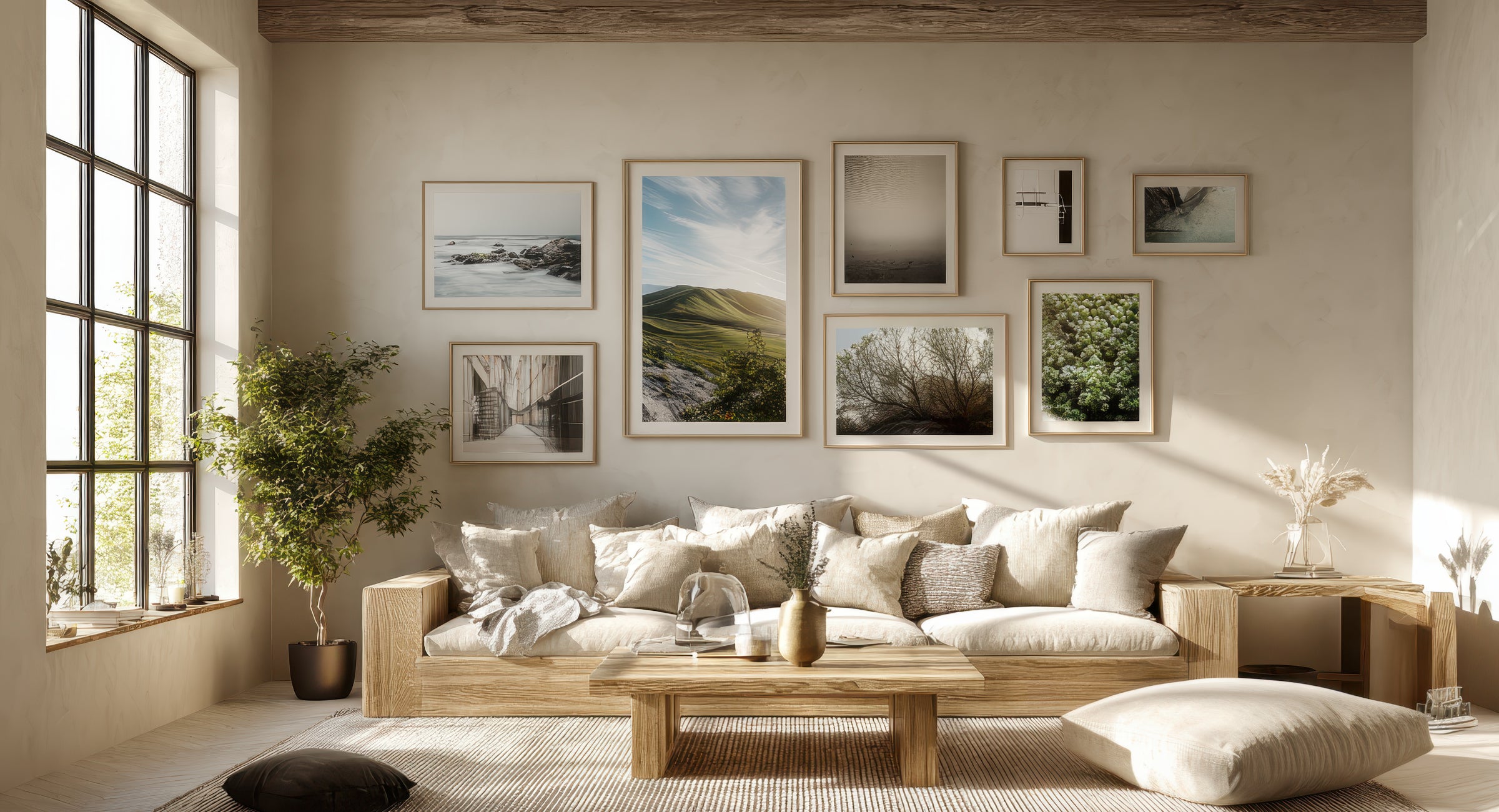 Tableau décoratif premium dans un intérieur moderne