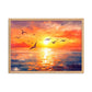 Tableau Mer Coucher De Soleil