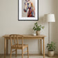Peinture cheval pastel