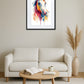 Peinture cheval aquarelle