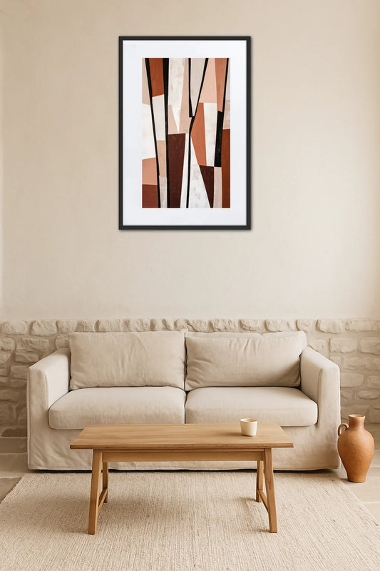 Tableau Abstrait Chambre