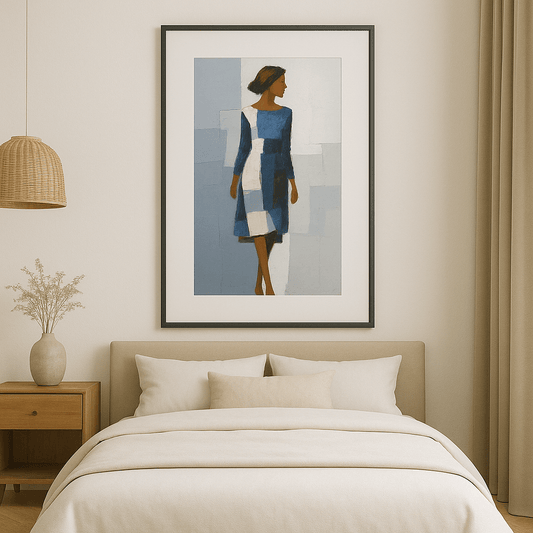 Tableau Abstrait Femme