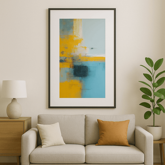 Tableau Abstrait Grand Format