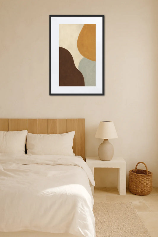 Tableau Abstrait Minimaliste