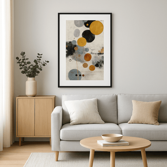 Tableau Abstrait Moderne