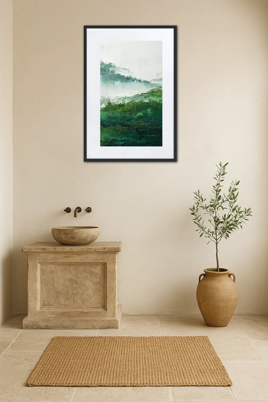 Tableau Abstrait Nature
