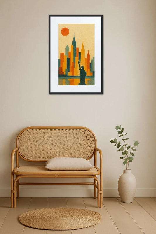 Tableau Abstrait New York