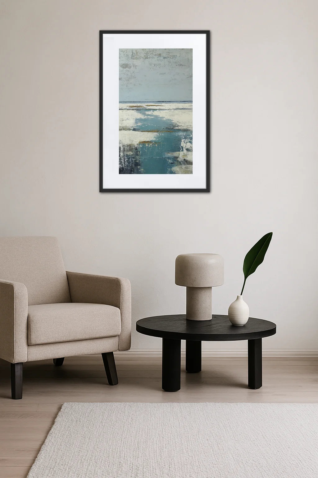 Tableau Abstrait Paysage