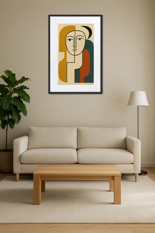 Tableau Abstrait Picasso