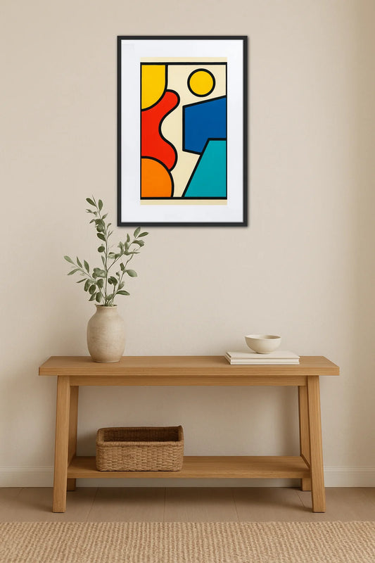 Tableau Abstrait Pop Art